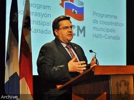 Haiti - Politic : Mission of Mayor of Montreal in Port-au-Prince
