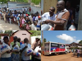 Haiti - Social : Social Assistance in the Southeast and lower Northwest
