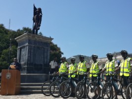 Haïti - Sécurité : Cap-Haïtien à sa brigade de police à vélo