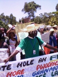 Haiti - Agriculture : Fertile lands wasted in Haubourg, for lack of irrigation