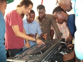 Haiti - Culture : Training of 50 professional trainers in live sound