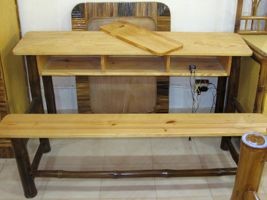 Haïti - Éducation : Des bancs en bambou à l'école