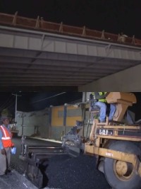 Haïti - Reconstruction : Inspection nocturne du Premier Ministre