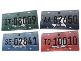 Haiti - Economy : The new license plates are available