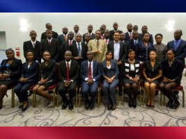 Haiti - Politic : Inauguration of the Government Youth of Haiti