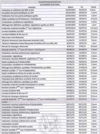 Haiti - FLASH : Electoral Timetable, official version final