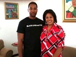 Haiti - Tourism : Ndaba Mandela, a distinguished tourist in Haiti