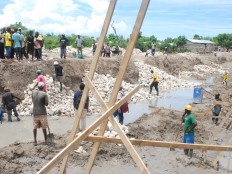 Haïti - Gonaïves : Travaux à haute intensité de main d’œuvre