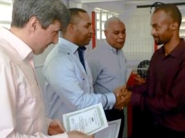 Haïti - Technologie : Remise de matériels à la fine point de la technologie au MTPTC