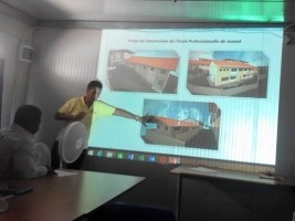 Haïti - Formation : Lancement de la reconstruction de l'École Professionnelle de Jacmel