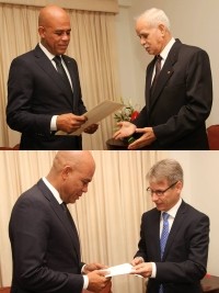 Haiti - Diplomacy : Two new Ambassadors accredited