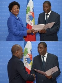 Haiti - Politic : Double installation at the Primature