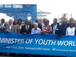 Haiti - Politic : The Minister Nazaire in South Korea