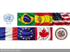 Haiti - Diplomacy : The international community calls for a return to constitutional order