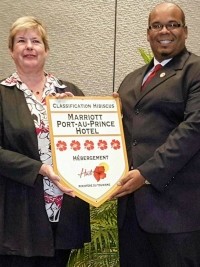 Haiti - Tourism : The Marriott Hotel in Port-au-Prince rated 5 hibiscus