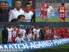 Haiti - Football : Match Against Poverty 2-2