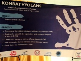 Haiti - Social : $3.9M to combat gender-based violence