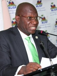 Haiti - Politics : Installation of the new Minister of Justice