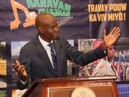 Haiti - Politic : President Moïse presents the results of his first year in office