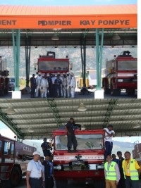 Haïti - Cap-Haïtien : Le Corps de Protection Incendie de l’Aéroport moderne et bien équipé
