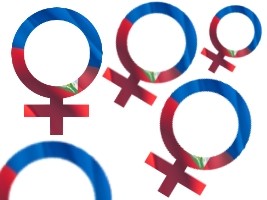 Haiti - March 8 : Rain of homage to Haitian women