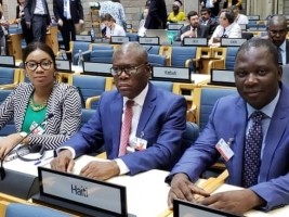 Haiti - Environment : Minister Jouthe in Kenya pleads for circular blue economy