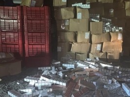 Haïti - RD : Saisie de plus de 100,000 paquets de cigarettes de contrebande en provenance d’Haïti