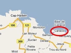 Haiti - Reconstruction : Inauguration of the Town Hall of Caracol