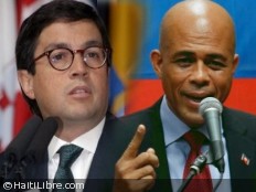 Haïti - Économie : Séance de travail entre le Président Martelly et la BID