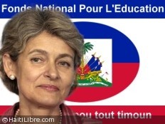 Haiti - Education : Irina Bokova salutes the initiative of Michel Martelly for the creation of FNE