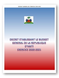 Haïti - Économie : Tous les détails du nouveau budget d'Haïti (2020-2021) de 254 milliards