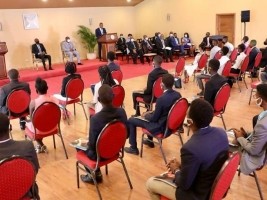 Haïti - CORPUHA / FNE : Cérémonie de remise de bourses d’étude à 1,000 jeunes