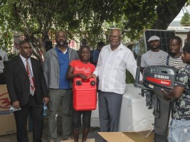 Haïti - Agriculture : Importante distribution de matériels aux Associations de pécheurs du Sud-Est