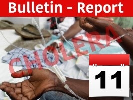 Haiti - Cholera : 8 affected departments, positivity rate above 40%