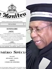 Haiti - Justice : The PM appoints Me Jean-Joseph Lebrun as President of the Court of Cassation