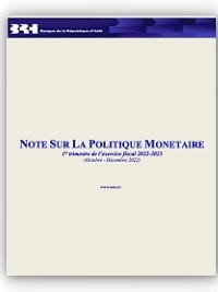 Haiti - Note from the BRH : Continued deterioration of the business climate in the 1st quarter
