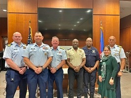 Haïti - Garde Côtière US : Visite en Haïti du Contre-Amiral Brendan C. McPherson