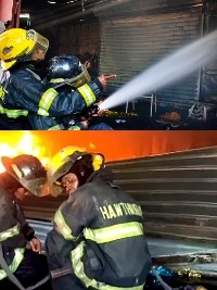 Haïti - FLASH : Le marché 2000 situé à Delmas 29, détruit dans un incendie