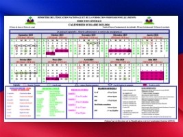 Haïti - FLASH : Calendrier scolaire 2023-2024 (Officiel)