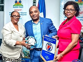 Haiti - Football : Accord de Partenariat entre la FHF et deux ministères