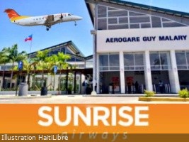 Haïti - FLASH : Sunrise Airways, reprend ses vols domestiques depuis l’aérogare Guy Malary