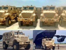 Haïti - FLASH : Un avion militaire US livre des blindés à la police Kenyane