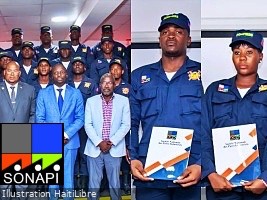 Haïti - SONAPI :  Inauguration d’un Centre d'Incendie et de Secours 