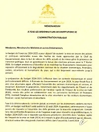 Haïti - Économie : Directives pour le Budget de l’exercice fiscal 2024-2025