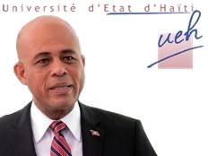 Haïti - Éducation : Martelly rencontre des étudiants et le recteur de l'UEH