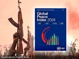 Haïti - Peace Index 2024 : Haïti le pays le moins pacifique des Caraïbes