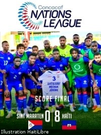 Haiti - FLASH : CNL 2024, our Grenadiers crush Sint Maarten [8-0] and qualify for the Gold Cup (Video)