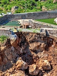 Haiti - Heritage : Partial collapse of Fort Saint-Joseph