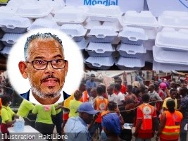 Haiti - Displaced persons : At the initiative of the PM, 335,622 hot meals are being distributed