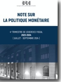 Haïti - Économie : Note de Politique Monétaire 4ème trimestre de l’exercice fiscal 2023-2024